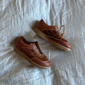 Leather and Suede Sneakers